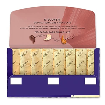 Godiva 72% Dark Chocolate Mini Bars for All Occasions
