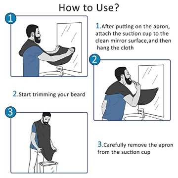 Likeny Beard Bib Apron: Ultimate Gift for Men