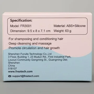 FREATECH Scalp Massager Brush for Hair Growth & Care