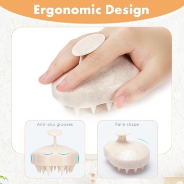 FREATECH Scalp Massager Brush for Hair Growth & Care