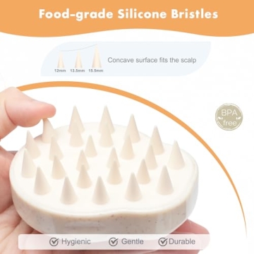 FREATECH Scalp Massager Brush for Hair Growth & Care