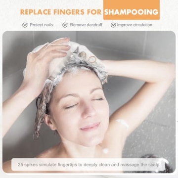 FREATECH Scalp Massager Brush for Hair Growth & Care