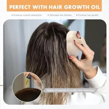 FREATECH Scalp Massager Brush for Hair Growth & Care