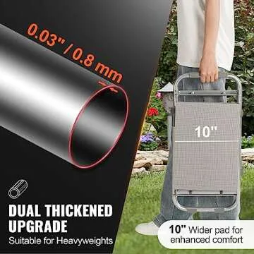 VEVOR Garden Kneeler: Comfort for Seniors and Gardeners