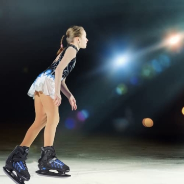 Adjustable Ice Skates for Boys Girls and Beginners