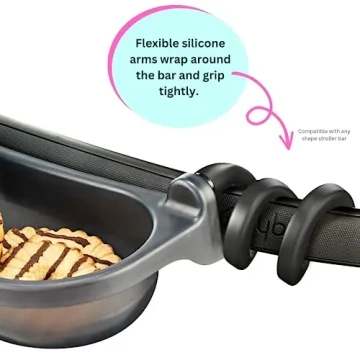 Universal Stroller Snack Tray | Flexible and Durable Design