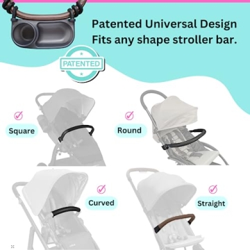 Universal Stroller Snack Tray | Flexible and Durable Design