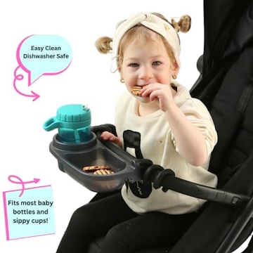 Universal Stroller Snack Tray | Flexible and Durable Design