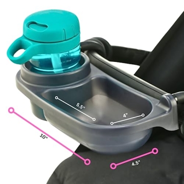 Universal Stroller Snack Tray | Flexible and Durable Design