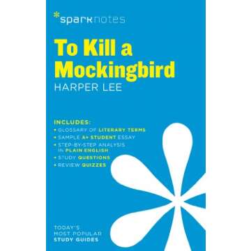 To Kill a Mockingbird SparkNotes Literature Guide - Essential Study Aid for High School Readers