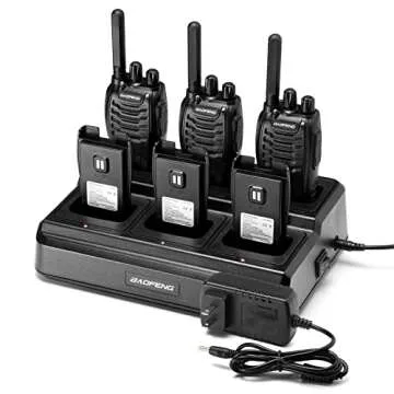 BAOFENG BF-88ST Walkie Talkies Long Range 6 Pack
