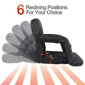 Blufree Heated Bleacher Seat – Stay Warm in Comfort