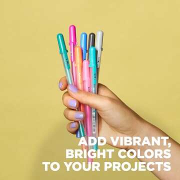 SAKURA Gelly Roll Moonlight 06 Gel Pens - Fine Point Ink Pen for Journaling, Art, or Drawing - Gray Ink - Fine Line - 5 Pack