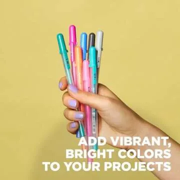 SAKURA Gelly Roll Moonlight 06 Gel Pens - Fine Point Ink Pen for Journaling, Art, or Drawing - Gray Ink - Fine Line - 5 Pack