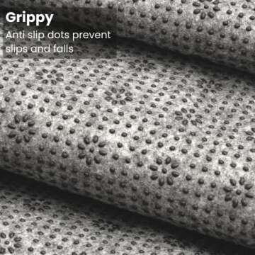 DABLINE 80" x 80" Non Slip Rug Pad for Tufting and Rug Making, Thick and Grippy Backing Fabric
