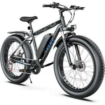 Vivi 26" Fat Tire Electric Mountain Bike 750W