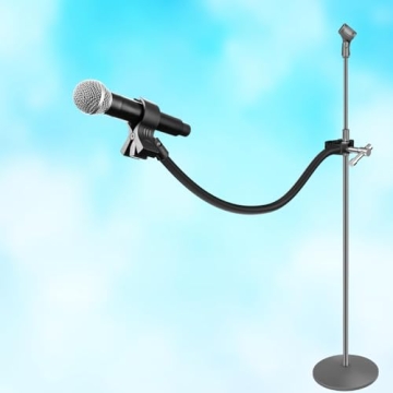 Mippko Gooseneck Microphone Stand with Super Crab Clamp