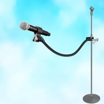 Mippko Gooseneck Microphone Stand with Super Crab Clamp