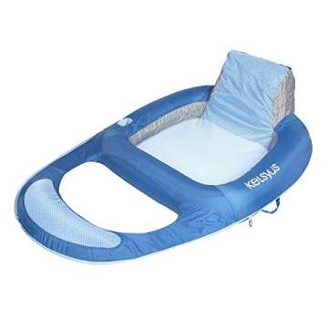 Kelsyus Spring Float Pool Lounger Chair for Relaxation