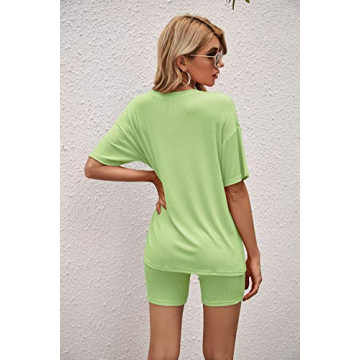 CoolooC Women's Stylish Two Piece Outfits for Comfort