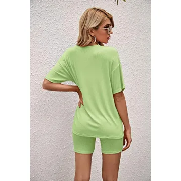 CoolooC Women's Stylish Two Piece Outfits for Comfort