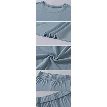 CoolooC Women's Stylish Two Piece Outfits for Comfort