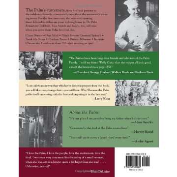 The Palm Restaurant Cookbook: Experience Culinary Excellence at Home