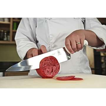 Mercer Culinary Ultimate White, 8 Inch Chef's Knife