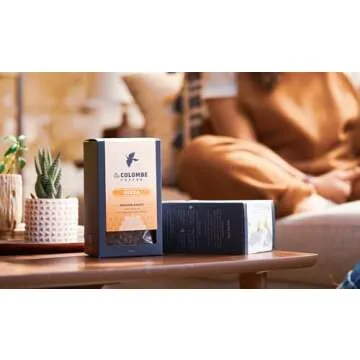 La Colombe Nizza Medium Roast Whole Bean Coffee - Notes of Milk Chocolate, Nuts & Brownie with Honey-Sweet Roasted Nuttiness, 12 Ounce (Pack of 1)