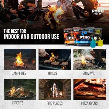 Phone Skope PYRO Putty - The Ultimate Survival Fire Starter