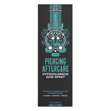 Hypochlorous Acid Spray for Fast Piercing Healing