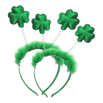 SunnyPro Shamrock Headbands for St. Patrick’s Day Fun