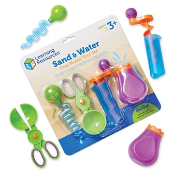 Learning Resources Fine Motor Sand & Water Set for Kids