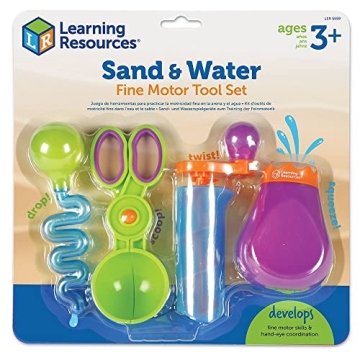 Learning Resources Fine Motor Sand & Water Set for Kids