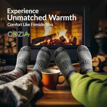 COZIA Merino Wool Socks Warm Thermal Boot Hiking Socks