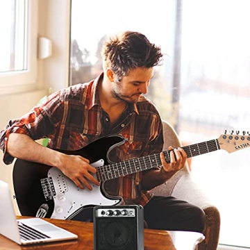 SAYHA Electric Guitar Starter Kit with Amp and Accessories