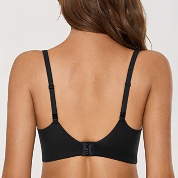 DOBREVA Women's Wireless Push Up Bra for Comfort and Support