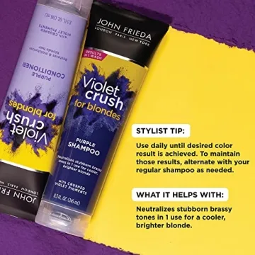 Top John Frieda Violet Crush Shampoo and Conditioner Set