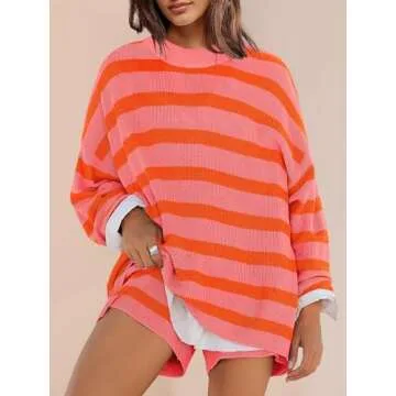 Panadila Oversized Striped Sweater Set for Women