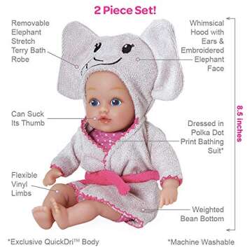 Adora Bath Time Baby Tots Collection for Creative Play