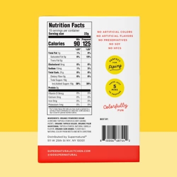 Supernatural Vegan Vanilla Frosting - Fruit Punch Red