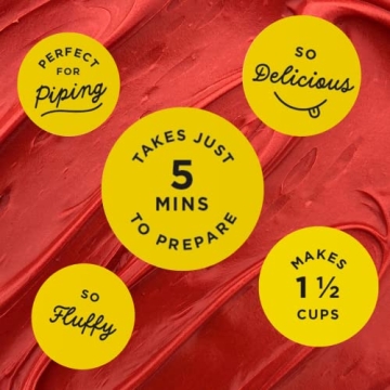 Supernatural Vegan Vanilla Frosting - Fruit Punch Red