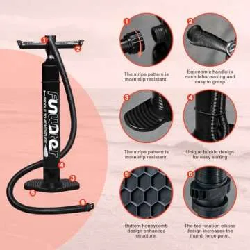 FunWater Stand Up Paddle Board Ultra-Light Inflatable Paddleboard with SUP Accessories for Adults & Youth of All Skill Levels (Classic Cruise)