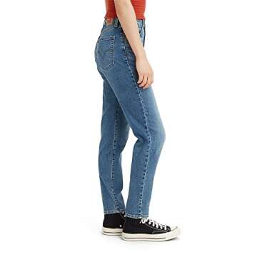 Levi's Women's High Waisted Mom Jeans - Stylish Comfort with a Modern Fit