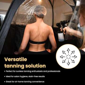 30 Pairs Spray Tan Feet Pads - Non-Slip & Hygienic