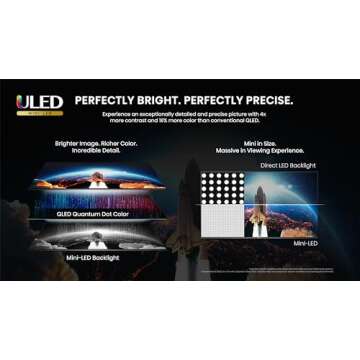 Hisense 65-Inch U8K Mini-LED 4K UHD Smart TV - Unmatched Performance