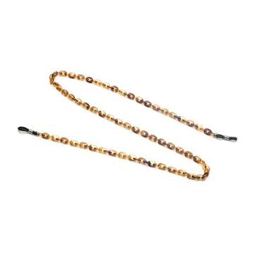 JM Retro Eyeglasses Chain Sunglasses Strap Holder Neck Cord String for Women Brown