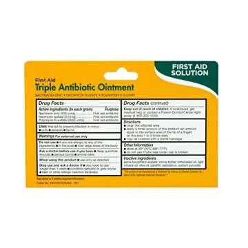 Thera Care Triple Antibiotic Ointment | First Aid | Infection Prevention and Protection | 1.0 oz | Topical Wound Care for Minor Scrapes and Cuts