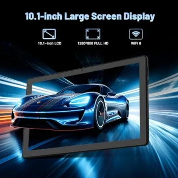 2024 Jeazans Android Tablet with 10.1" HD Display