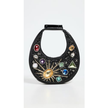 STAUD Women's Good Night Moon Bag in Black Celestial